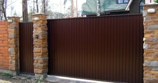 Купить откатные ворота консольные Дальнереченск, цена от 2757 руб.